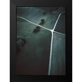 thumbnail image 2 of Design Fabrikken 11x14 Black Modern Framed Museum Art Print Titled - Crossroads, 2 of 5