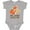 AC-Heather Grey, variant on Aunt Loves Me Woodland Fox Boys or Girls Baby Bodysuit