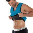 thumbnail image 1 of Training Tank Top With Sauna Effect - Blue Blue, 1 of 3