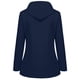 thumbnail image 4 of Pntutb Chaqueta de lluvia sólida para mujer al aire libre de talla grande impermeable con capucha impermeable a prueba de viento Pntutb Pntutb-3653, 4 of 4