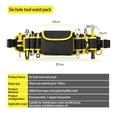 thumbnail image 4 of Thickened Multi-Functional Tool Waist Bag for Electricians and DIY - Durable Oxford Fabric Design with Multiple Pockets, Adjustable Belt for Secure Carry and Organization, 4 of 8