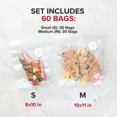 thumbnail image 2 of Chef Preserve Sacs Réutilisables pour Scelleuse sous Vide pour Pieds, 2 of 6