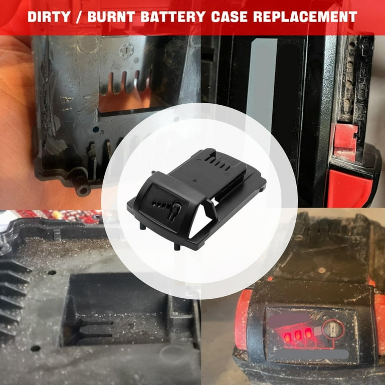 M18 Battery Case Replacement for Milwaukee 48 11 1865 48 11 1862 Battery Repair Kit DIY Parts 12Ah 15C 21700 Battery Housing Shell Parts with