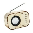 thumbnail image 4 of HILABEE Modèle Radio FM DIY Aides Pédagogiques Expérience Scientifique en Bois pour Enfants, 4 of 9