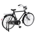 thumbnail image 1 of Vintage Style Simulated Bike Model with Base Mounting Hardware Miniature Alloy Bicycle Figurine for Home Desktop Decoration Lightweight Retro Craft, 1 of 4