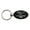 Red, variant on Ford Mustang Keychain & Keyring - Black Oval