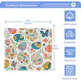 thumbnail image 5 of Coolnut Easter Eggs Washcloths Set of 6-12 x 12 inch Pure Cotton Wash Cloth Highly Absorbent and Soft Fingertip Towels Face Cloths for Bath, Spa Wash cloth, 5 of 7