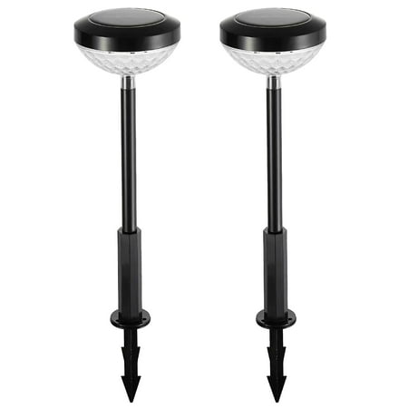 

2pcs/pack Garden Light Ground Stake Solar Powered RGB Color Changing Projection