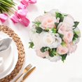 thumbnail image 5 of Artificial Silk Rose Ball – Romantic Wedding Centerpiece & Home Table Decoration, Realistic Simulation Flower Arrangement, 5 of 5