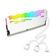 thumbnail image 2 of Xinyolin RA2 Memory Radiator Efficient Widely Compatible Aluminum Alloy 5V ARGB Desktop Computer RAM Cooler for Home, 2 of 8