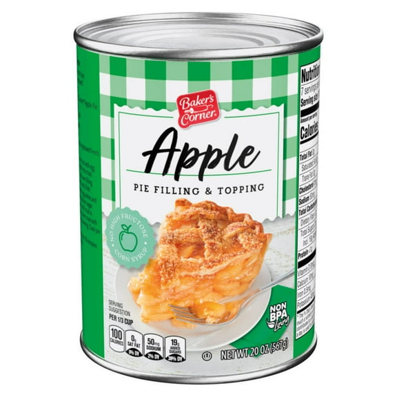 Baker's Corner Apple Pie Filling, 21 oz