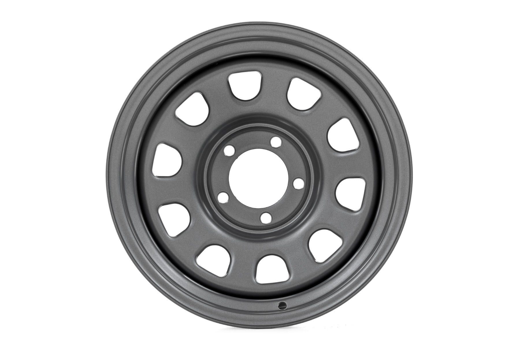 Rough Country Gray Steel Wheel | 15x8 | 5x4.5 | -19mm - RC158545G