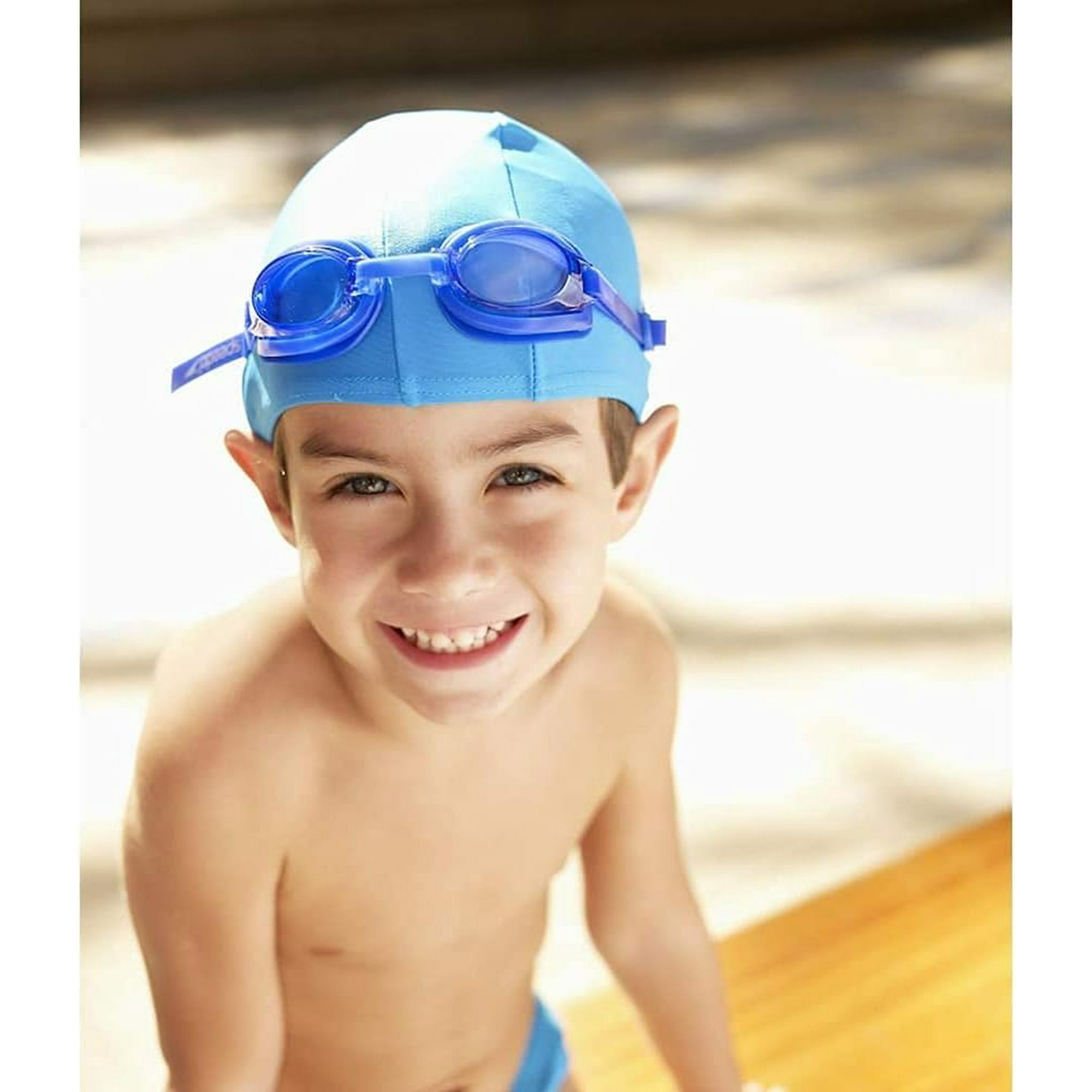 Purple Adult Swim Caps Comfortable Fabric Swim Caps for Girls Boys Women Men Non Stretch Super Stretch Fabric Kids Swim Caps Walmart