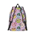 thumbnail image 3 of Balery Cute Donuts Vintage Canvas Backpack for Men and Women - Large Capacity, Durable Travel Laptop Bag for School, Work, Hiking, and Outdoor Activities, 3 of 7