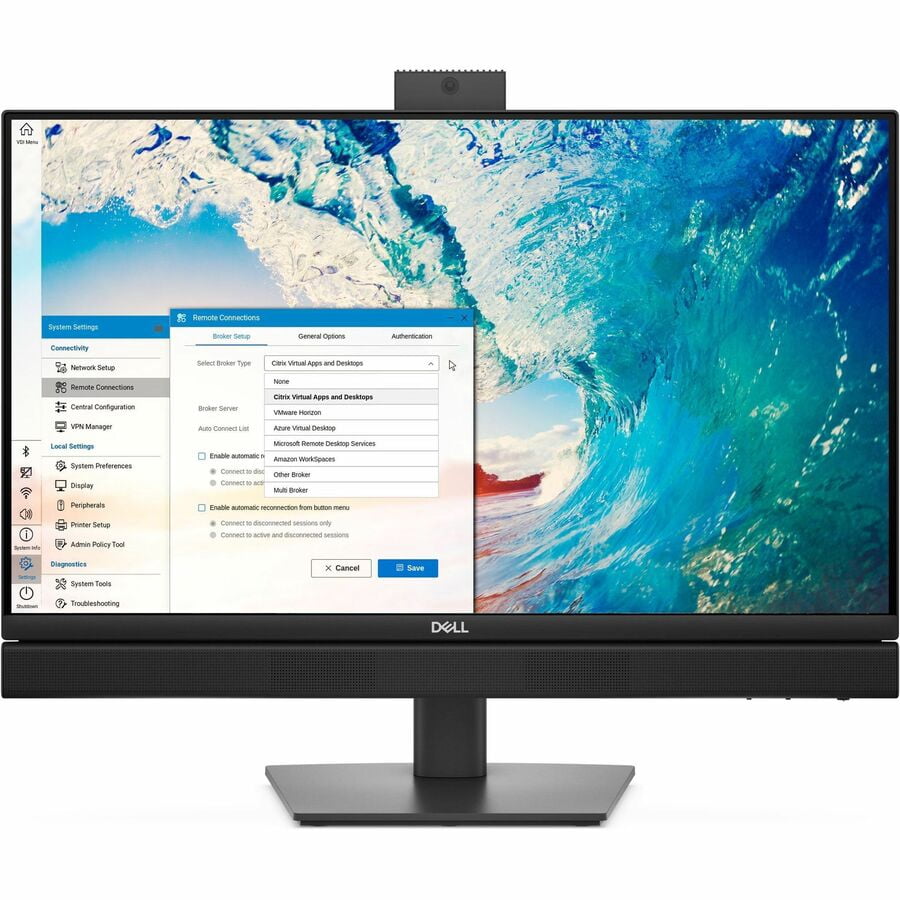 Dell Pro QC24251 All-in-One Computer - Intel Core i5 14th Gen i5-14500T - 8 GB - 256 GB SSD - 23.8" Full HD - Desktop - Dark Gray - Intel Q670 Chip - 1920 x 1080 - Windows 11 Pro - Intel UHD Graphi...