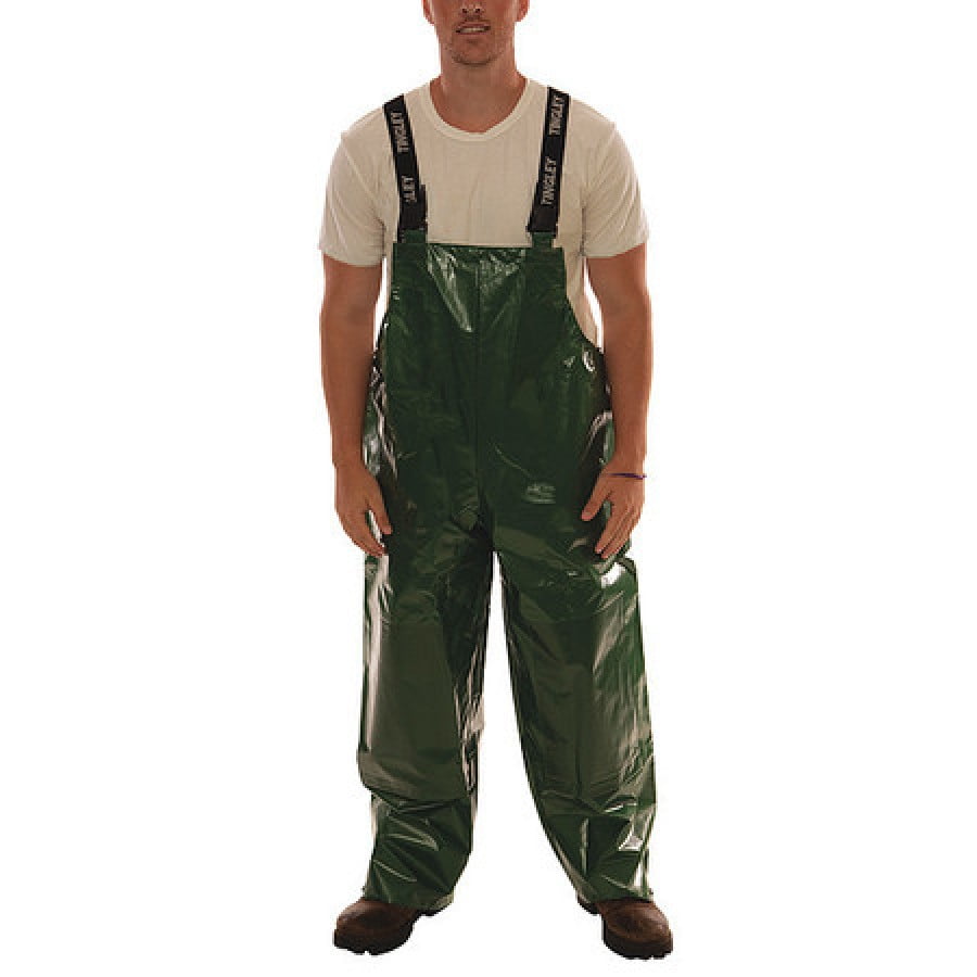 TINGLEY O22048 Rain Bib Overall, 4XL, Green, Unisex