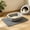 Gray, variant on 55x75cm Waterproof EVA Cat Litter Trapping Mat, Urine Proof Honeycomb Non Slip Washable Kitty Litter Pad for Indoor Cats,Khaki