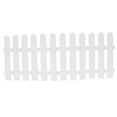 thumbnail image 1 of Clôture de Jardin en PVC Réutilisable pour Bordure Décorative et Séparation de Pelouse 2 Pcs Blanc, 1 of 8