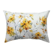 Manual SHHYL Happy Yellow Climaweave Pillow, 18-inch Length