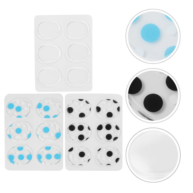 IFANLANDOR 18 Pcs Humidificateurs de Tambour Auto-Adhésifs en Silicone Kit d'Insonorisation Silencieux