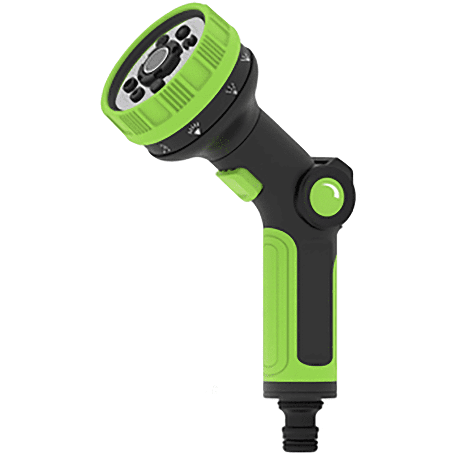 RainPoint Garden Hose Nozzle Thumb Control, 2 Detachable Nozzle 3 & 8-Spray Patterns Water Hose Sprayer for Plants, Flowerbeds Watering