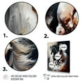 thumbnail image 3 of Designart Two Horses Running I Canvas Wall Art, 3 of 5