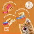 thumbnail image 6 of Purina Friskies Gravy Wet Cat Food Variety Pack, Chicken Lovers Prime Filets and Shreds, 5.5 oz Cans, 32 Pack, 6 of 12