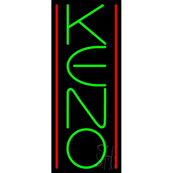 Keno 1 LED Neon Sign 13 x 32 - inches, Black Square Cut Acrylic Backing, with Dimmer - Bright and Premium built indoor LED Neon Sign for wall décor, arcarde, and storefront.
