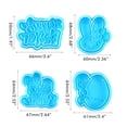 thumbnail image 3 of Pastel De Huevo De Conejito De Pascua, Moldes De Silicona 3D Para Chocolate, Moldes De Pastel Para Hornear Diy, Moldes Para Hacer Dulces seitruly HA041720-02, 3 of 6