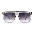 thumbnail image 1 of Classic Hard OG Flat Top Mobster Horn Rim Sunglasses Slate Smoke, 1 of 4