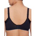 thumbnail image 3 of Women's Vanity Fair 76267 Beauty Back Side Smoother Full Figure Bra (Midnight Black 36D), 3 of 3