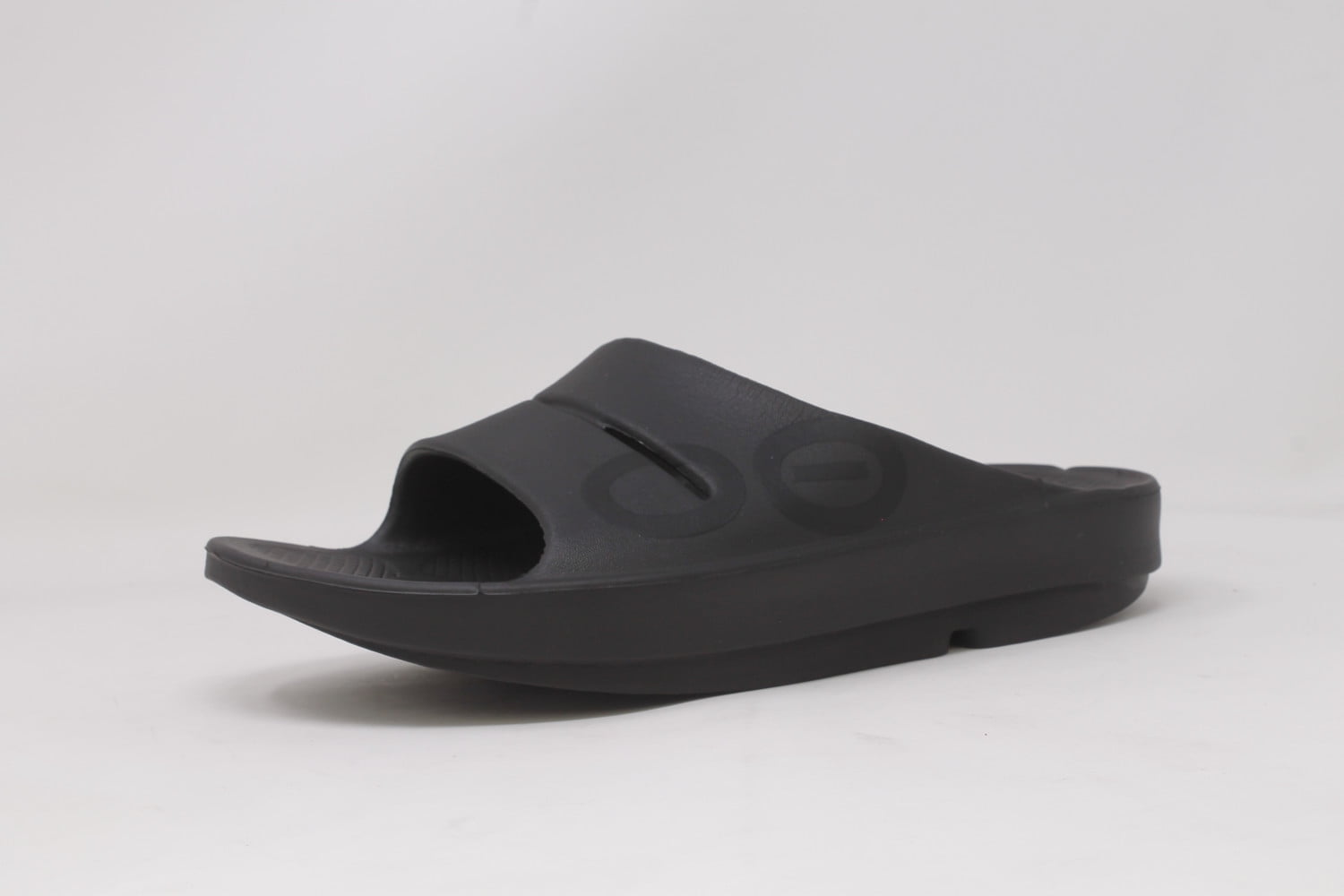 Oofos Ooahh Slide Sandal Matte Black Sport - 12M / 10M | Walmart Canada
