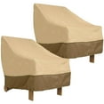 thumbnail image 1 of Outdoor Rocking Chair Covers, 2Pcs Outdoor Patio Furniture Covers for Rocking Chairs, Patio Dining Chair Cover High-Back Chair Cover, 33' x 28'' x 39'', 1 of 6