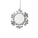 thumbnail image 2 of Copos de Nieve de Metal Fiudx Decoración Navideña para Árbol de Navidad, 2 of 6