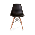 thumbnail image 4 of Paquete De 4 Sillas Eames Roco Negro Silla Minimalista Moderna DIMOBELER Roco, 4 of 4