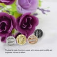 thumbnail image 4 of 8mm Beads for Jewelry Making Multicolor Small Zirconia Cubic Large Hole Necklace Charms Exquisite Rhinestones for Crafts for DIY Type 3, 4 of 7