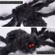 thumbnail image 3 of Advancent Araña gigante de Halloween de 200cm, accesorios de decoración, araña colgante de simulación ajustable para decoraciones de interior y Kits de decoración para fiestas Advancent HA032028-00, 3 of 6