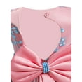 thumbnail image 4 of Seyurigaoka Little Girls Mesh Princess Dress Lace Edge Formal Skirt + Headwear, 4 of 7