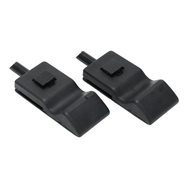 Pestaña De Perilla De Cerradura De Puerta De Coche, 15214027 2 Piezas ABS Resistente Al Desgaste Negro ébano Reemplazo Duradero Para Yukon XL 2007-2014 Para Reparación