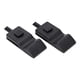 thumbnail image 1 of Pestaña De Perilla De Cerradura De Puerta De Coche, 15214027 2 Piezas ABS Resistente Al Desgaste Negro ébano Reemplazo Duradero Para Yukon XL 2007-2014 Para Reparación, 1 of 7