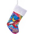 thumbnail image 1 of wonima02 Kurt Adler 19-Inch Grateful Dead Bear Printed Stocking, 1 of 1
