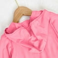 thumbnail image 6 of Girls Zip Up Cropped Hoodies Long Sleeve Sweatshirts Kids Summer Casual Lightweight Jacket with Pockets Sun Protection Jacket 1-13Y, 6 of 8