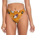 thumbnail image 1 of Balery Halloween Witches Gnome Tangas de Algodón para Mujer con Estampado – Ropa Interior Sexy, Transpirable, G-string-Large, 1 of 6
