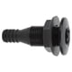 thumbnail image 5 of Accesorio de conector de manguera de resistencia al impacto ABS recto de 5/8 pulgadas a través del casco accesorio para barcos marinos negro, 5 of 12