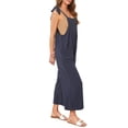 thumbnail image 5 of KelaJuan Women Jumpsuit, Tie-up Sleeveless Solid Loose Long Pants with Pockets for Daily Party, 5 of 8