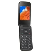 Tracfone TCL Flip 2, 8GB, Black- Prepaid Feature Phone [Locked to Tracfone Wireless]