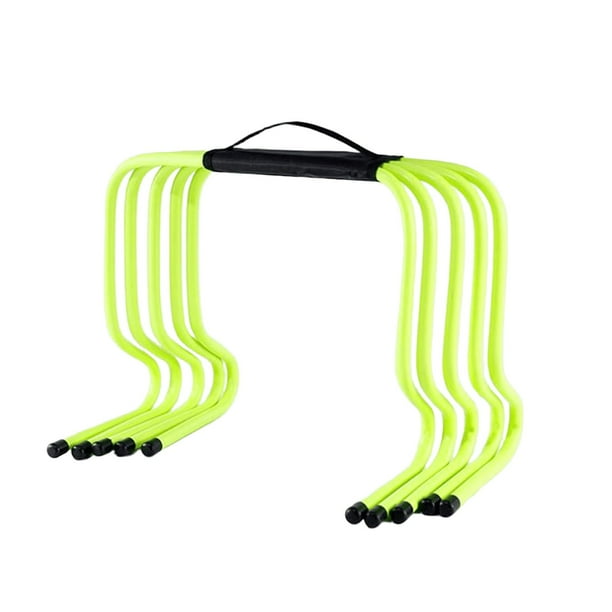 5x Vallas de entrenamiento de agilidad Vallas de entrenamiento de velocidad Atletismo Mejora coordinación de fuerza para de fútbol Juegos 40 cm