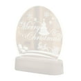 thumbnail image 3 of AMERTEER Christmas 3D Atmosphere Bedside Table Ing Ing Led Light Decoration, 3 of 3