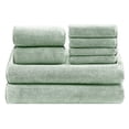 thumbnail image 1 of Juego Toallas de Baño Super Absorbente y Secado Rápido,8 Piezas Toalla de Baño Incluyendo 4 Toalla de Mano,2 Toalla,2 Toalla de Baño,Agradable para la Piel Vellón de Coral Toalla para Hogar,Hotel, 1 of 7