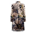 thumbnail image 7 of gakvbuo Button Down Shirts Maxi Dress For Women Casual Turn-Down Collar Long Sleeve Printed Smock Buttons With Pocket Shirt Dresses Fall Dresses For Women 2023, 7 of 7
